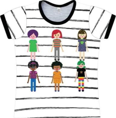 Baby Look Infantil Meninas