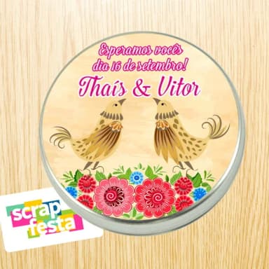 Latinhas Festa Casamento