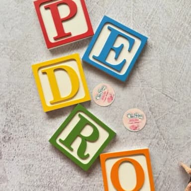 Quadro Toy Story Nome de Parede 10x10cm