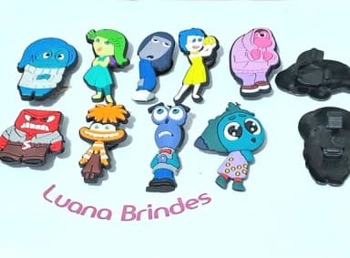 Pins para Cadarço Divertidamente 2 - 9 Unidades Variados