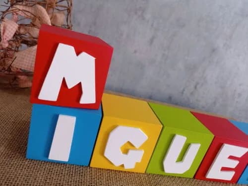 SUPER MÁRIO BROS Cubos 6x6cm