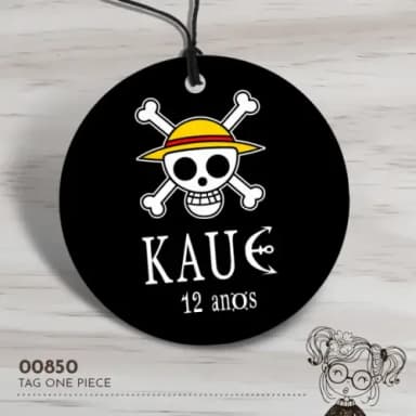 Tag Redonda One Piece - 00850