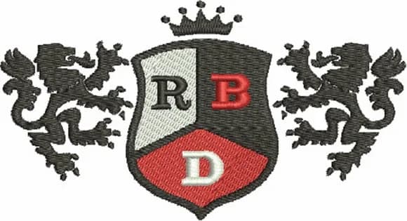 Matriz de Bordado Símbolo Rebeldes Rdb