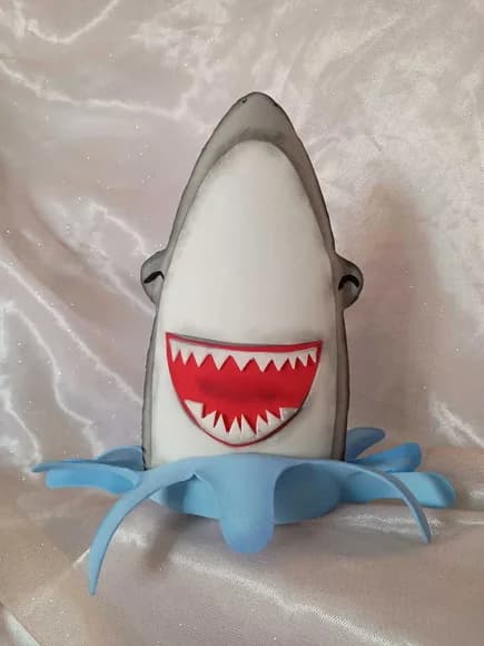 Kit com 10 - Cabeça Tubarão Fundo do Mar