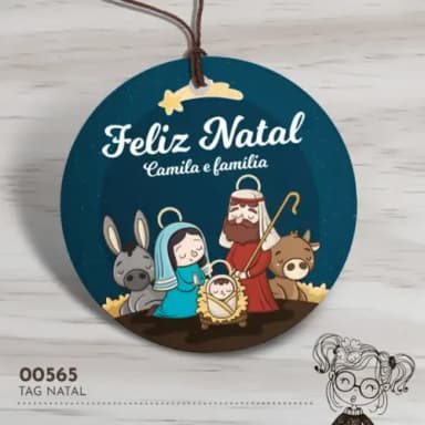 Tag Redonda Natal - 00565