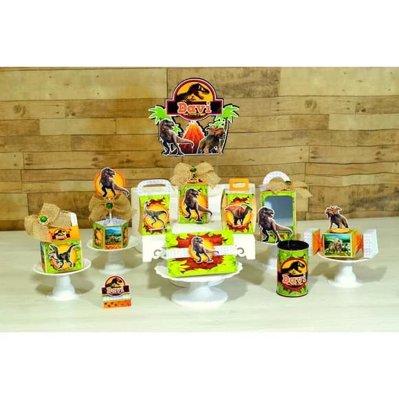 Kit 30 Lembrancinhas Dinossauro