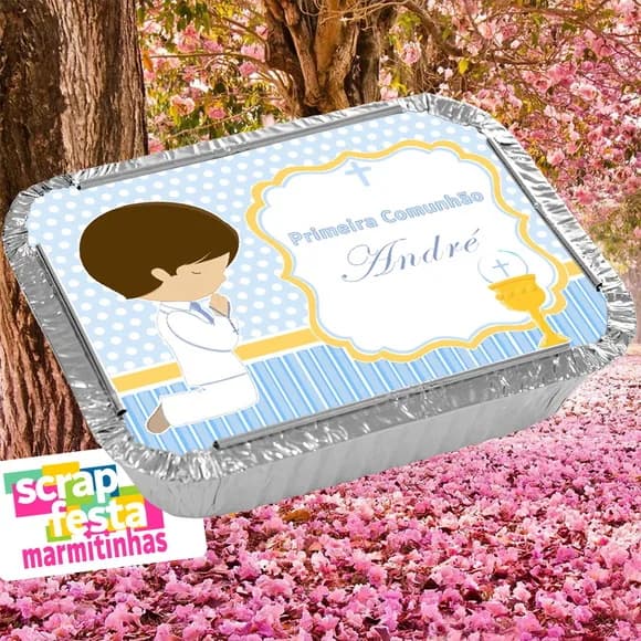 Marmitinhas Personalizadas Festa Primeira Comunhão