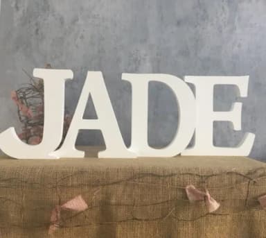 Letras de MDF -Nomes Letras de Forma