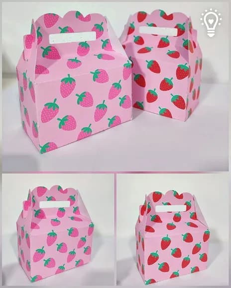 Maleta para Festa Moranguinhos