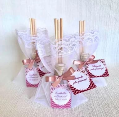 Lembrancinha Casamento difusor vidro 40ml