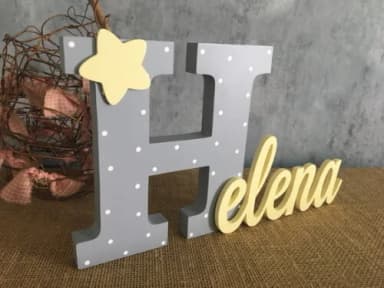 Jardim Encantado - Nomes Personalizados ESTRELA