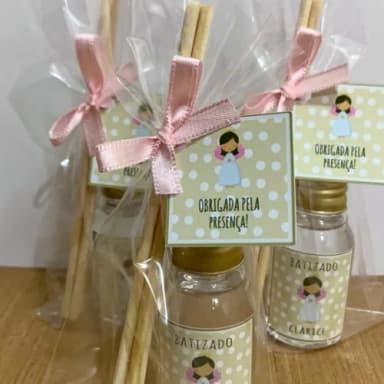 Lembrancinha p/ Batizado Aromatizador Anjinha