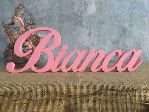 Letras de MDF -Nomes