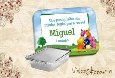 Adesivo Marmitinha Backyardigans - 00022
