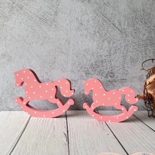 Cavalinhos de Balanço - Decoração Bebê
