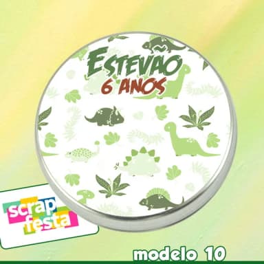 Latinhas Personalizada Festa Dinossauro