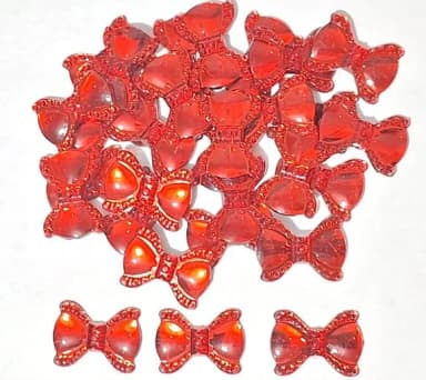 Chaton Lacinho Vermelho -50 Unidades