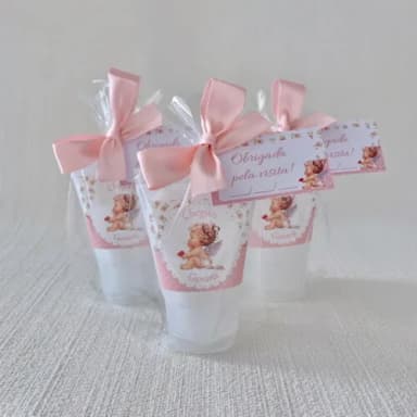 Lembrança Hidratante Maternidade Floral Anjinha