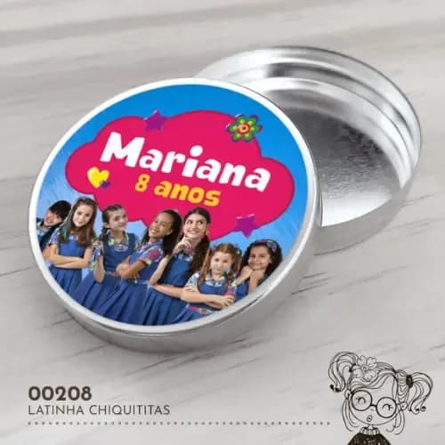 Latinha Adesivada Chiquititas - 00208