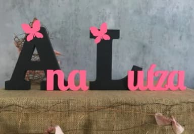 Jardim Encantado - Nomes Personalizados