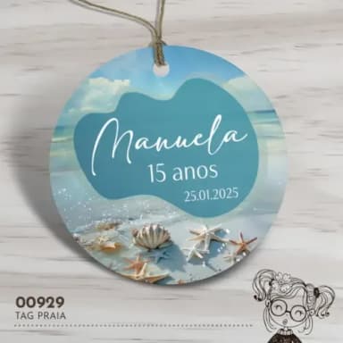 Tag Redonda Praia - 00929