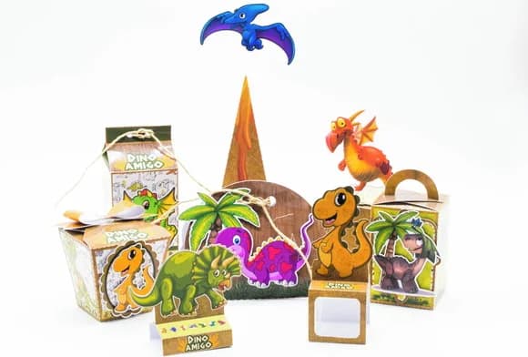 Kit 30 Lembrancinhas Dinossauro