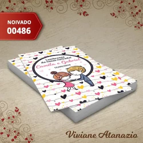 Adesivo Tubete Noivado - 00486