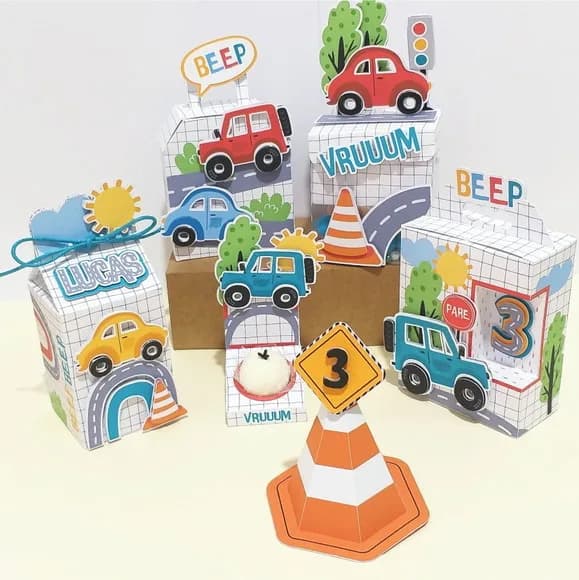 Kit 30 Lembrancinhas Carros