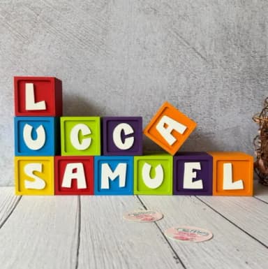 Cubos Decorativos tema Pocoyo Personalizados 6x6cm para Decoração de Festas e Quarto de Bebê