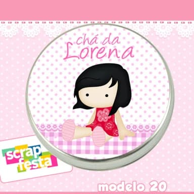 Lembrancinhas de Chá de Bebê Latinhas