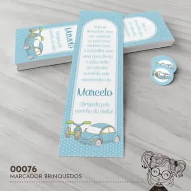 Marcador de Livro Brinquedos - 00076