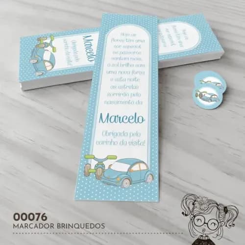 Marcador de Livro Brinquedos - 00076