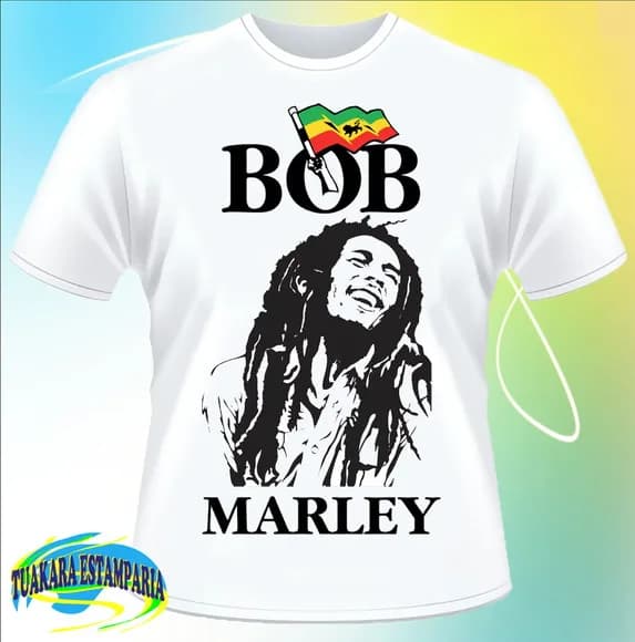 Camiseta Bob Marley 01