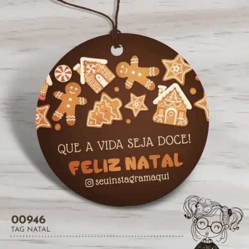 Tag Redonda Natal - 00946
