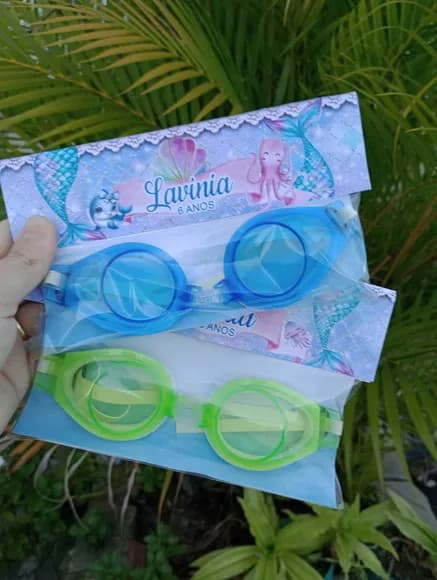 Óculos de Natação Festa Sereia