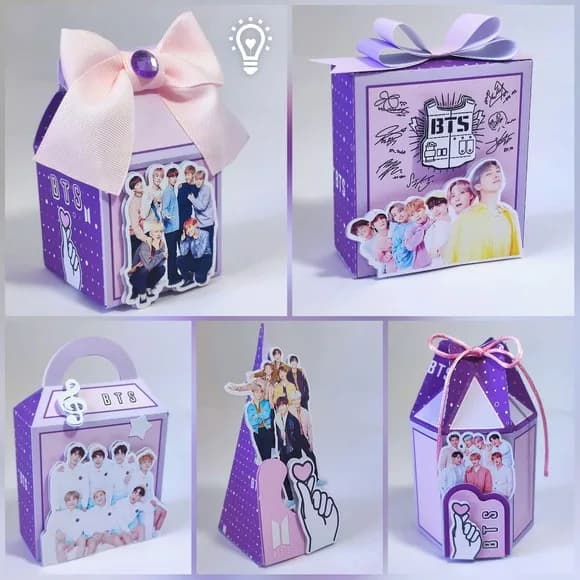 Kit 30 Lembrancinhas Bts