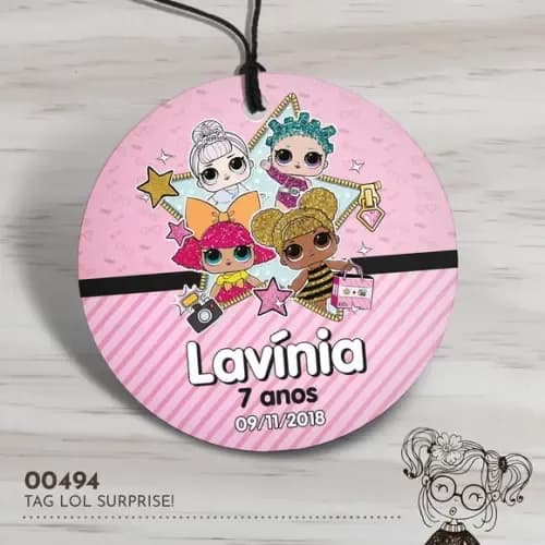Tag Redonda Lol Surprise! - 00494