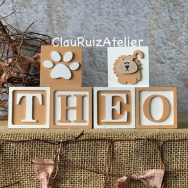Cubos Ts 6x6cm Safari