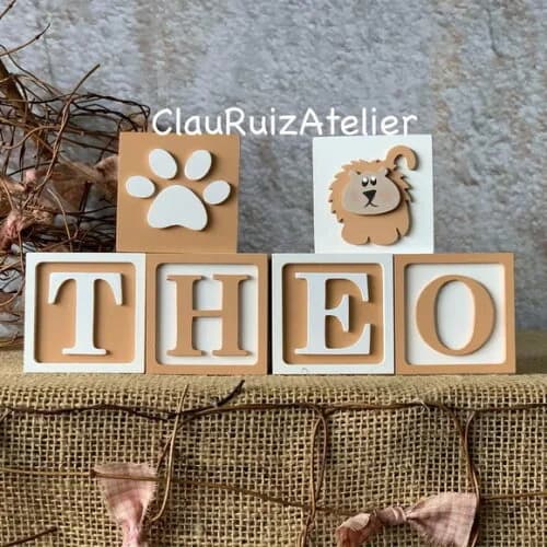 Cubos Ts 6x6cm Safari