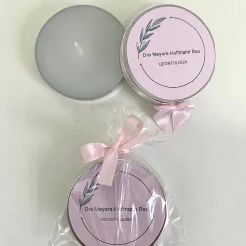 Brinde Consultorio de Odontologia vela aromática