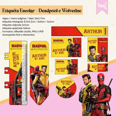 60 Etiquetas Escolares