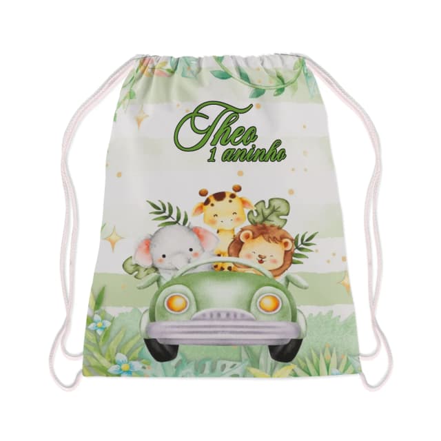Mochilinha personalizadas Safari