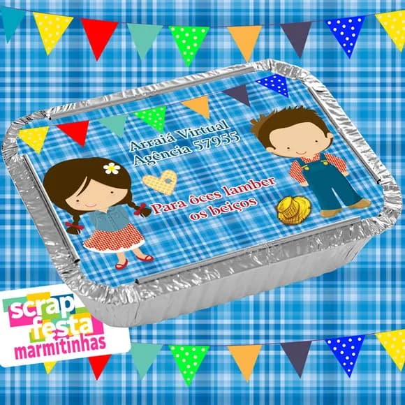 Marmitinha Personalizadas Festa Junina/julina