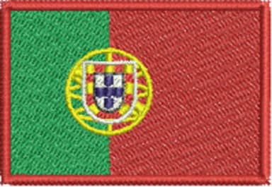 Matriz de Bordado Bandeira de Portugal