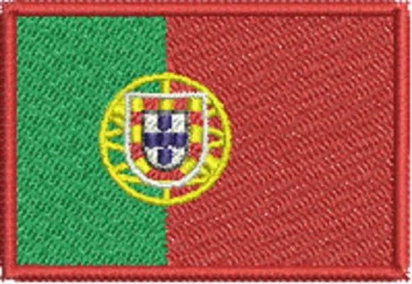Matriz de Bordado Bandeira de Portugal