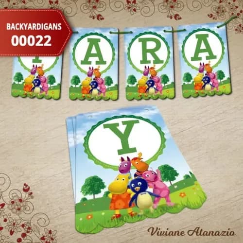 Bandeirola Backyardigans - 00022