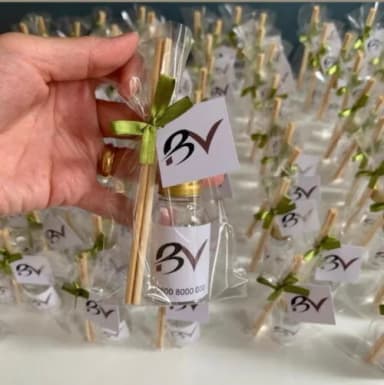 Brinde Banco / Financeira Mini Aromatizador com Logo