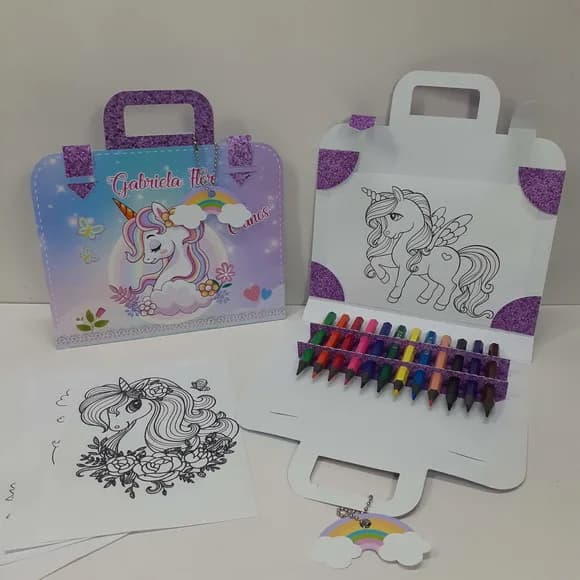 Kit Pintura na Maletinha - Unicórnio