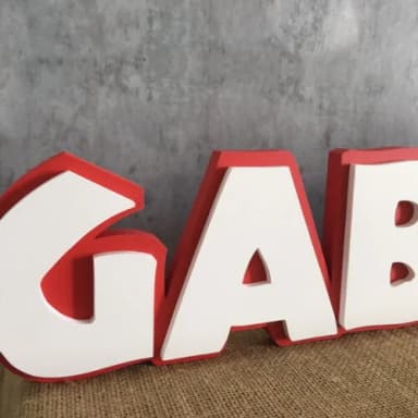 Jurassic Park - Letras de mdf -nomes