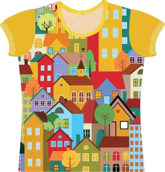 Baby Look Infantil Casas